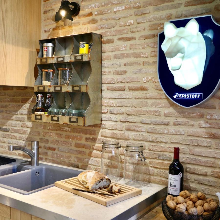 In Sarlat Luxury Rentals, Medieval Center - Loft Stella Matutina -2P-Ascenseur-Climatisation Exterior photo